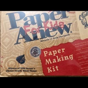 Paper Anew, paper making kit for kids, NEW, Parents Choice Award